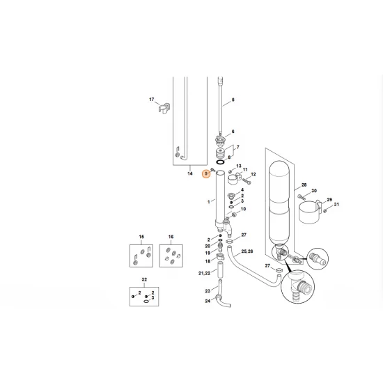 STIHL  Śruba / wkręt 4247 708 8401